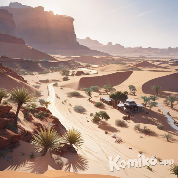 desert scenery