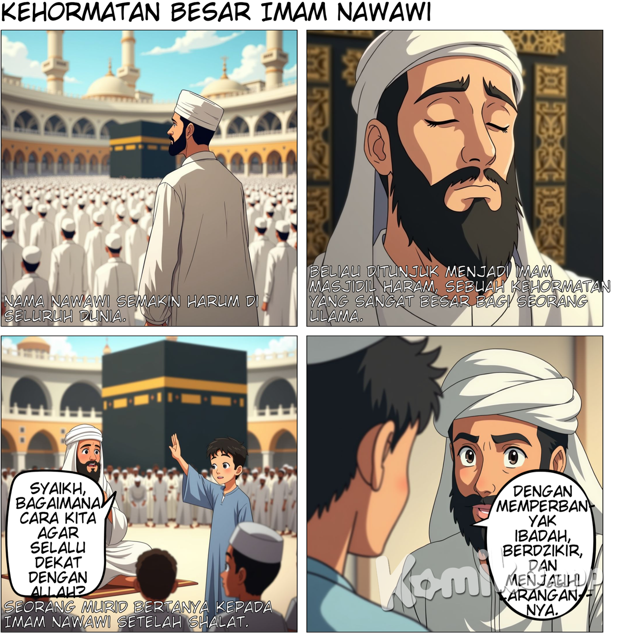 kehormatan besar imam nawawi
