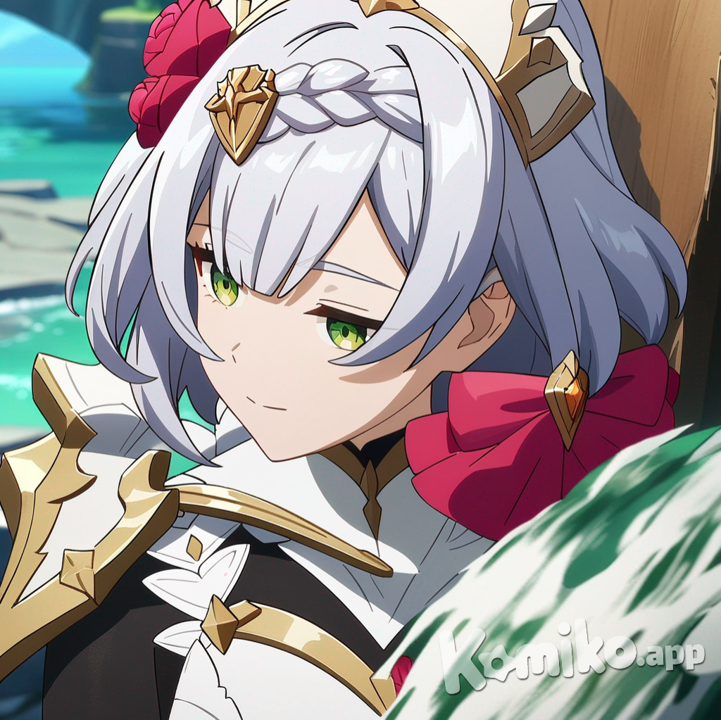 Noelle (Genshin Impact), impasto style, celluloid, anime screencap