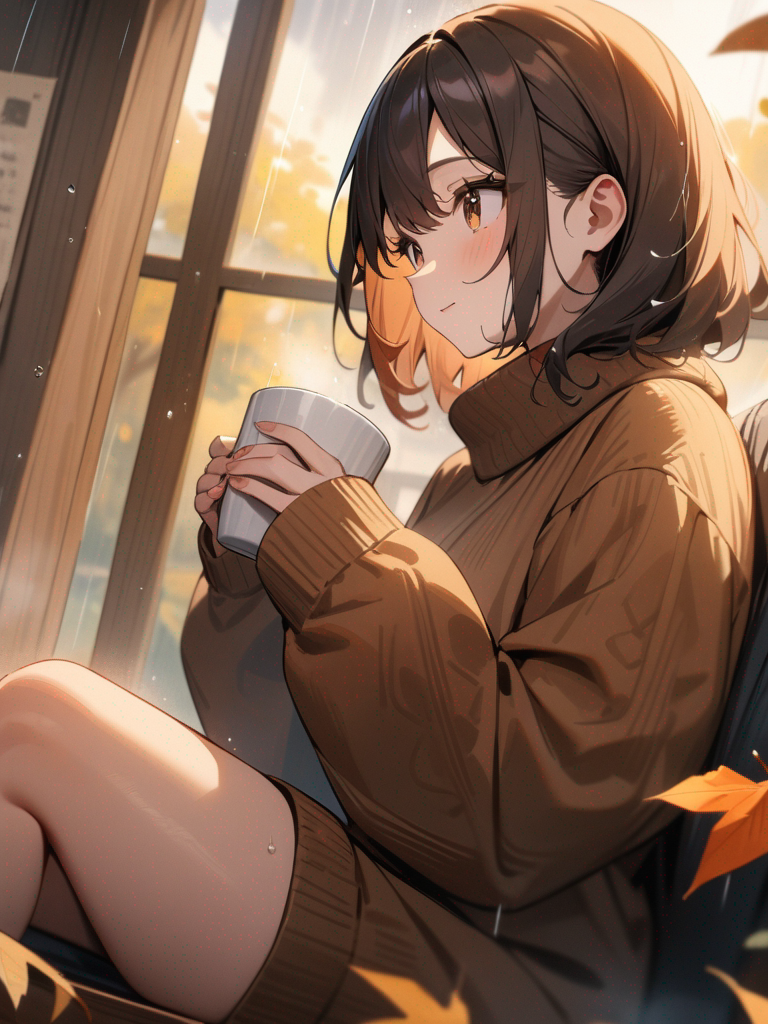 Autumn Comfort 🍂 #CozyGirl