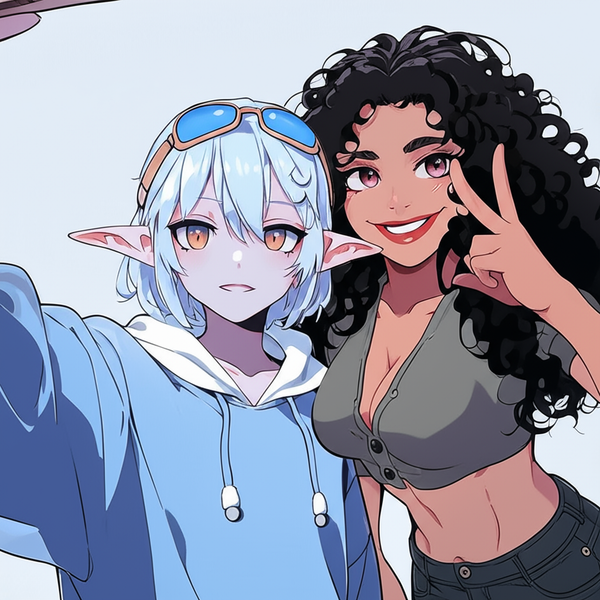 Me and my OC!