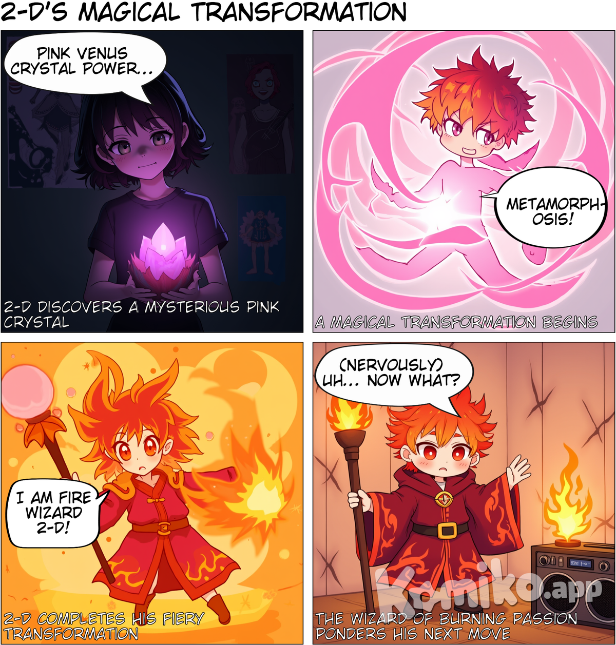 2-d´s magical transformation