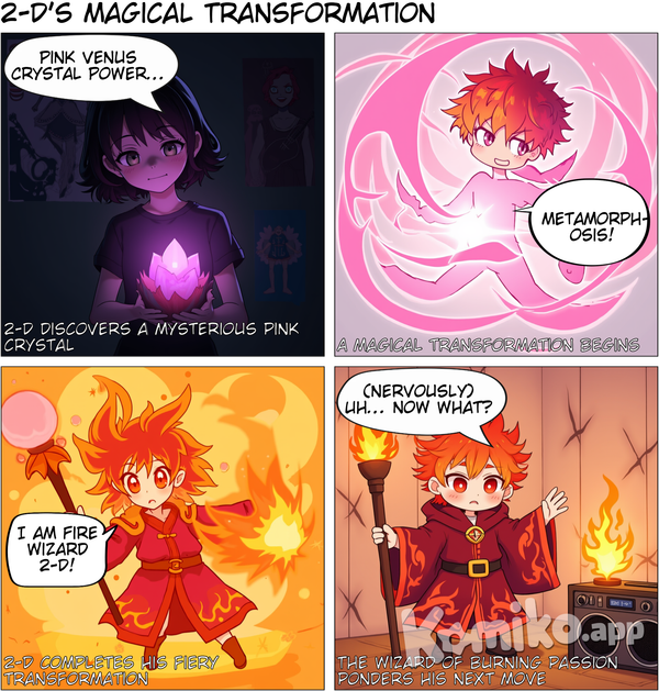 2-d´s magical transformation