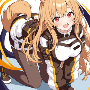 cheerful puppy