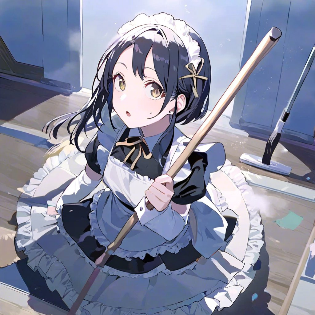 black maid uniform