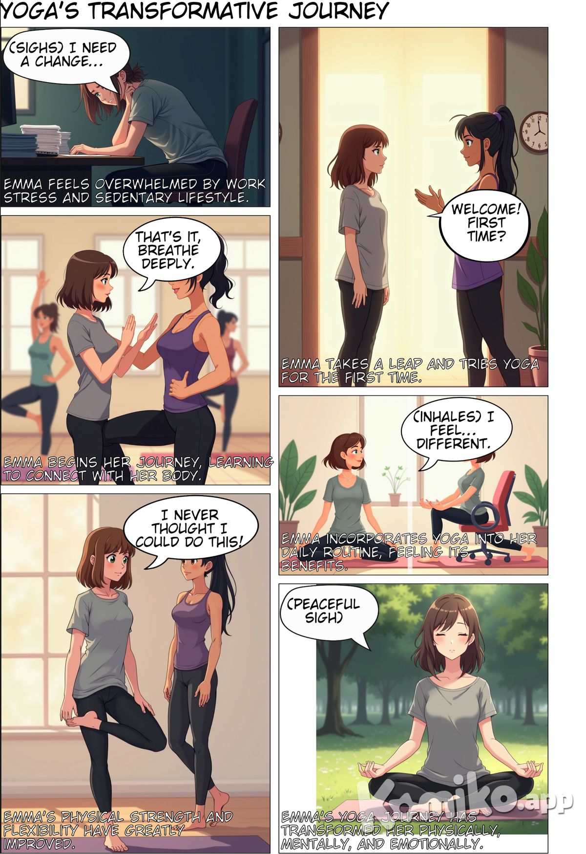 complete storyboard of a situation in which recreational activity promotes growth and development and has multiple benefits for physical, mental, and psychosocial health. Be creative in making your own storyboard.