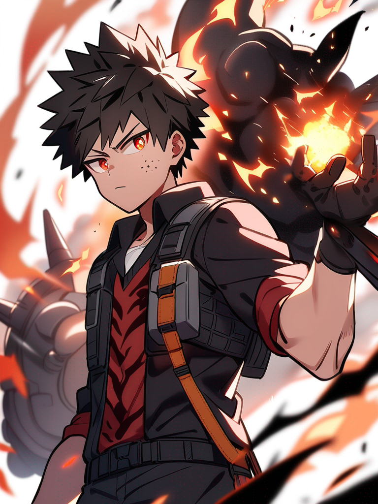 My OC Raikou Bakugou(hermano del medio)