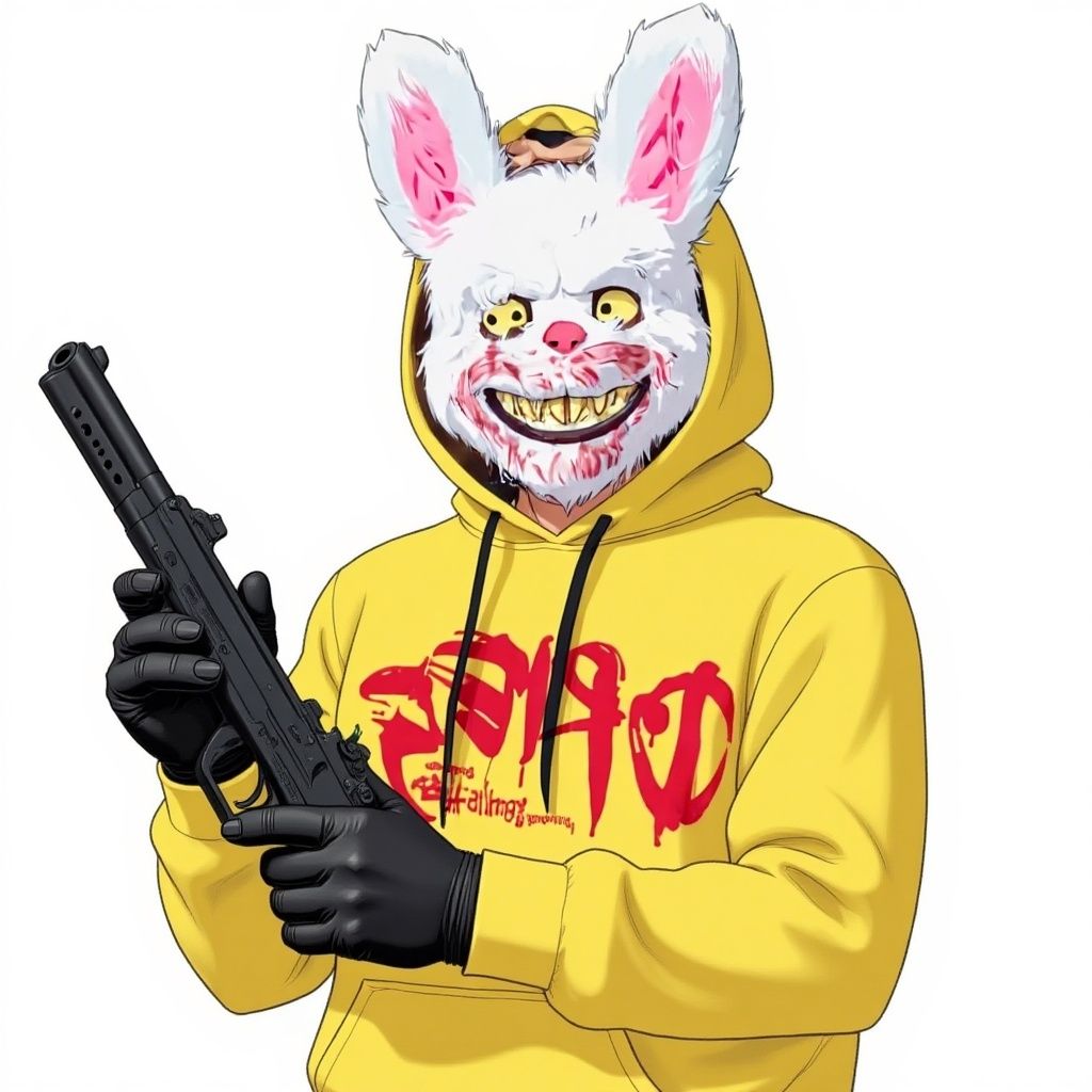 hazzvool holding gun