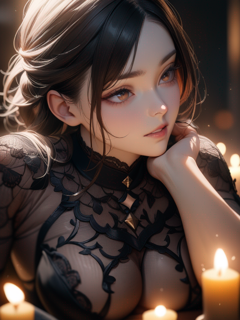 Lip Bite Perfection 💋 #SultryVibes