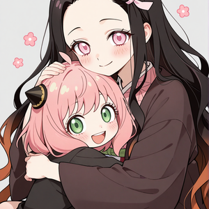 Nezuko and Anya 