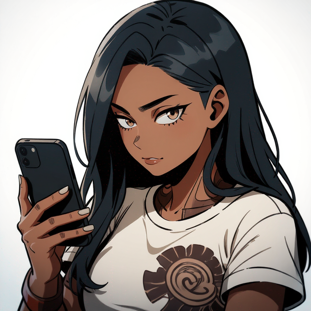 <nadia-WCJ1>, looking at phone, , best quality, 4k, masterpiece, highres, detailed, amazing quality, rating: general