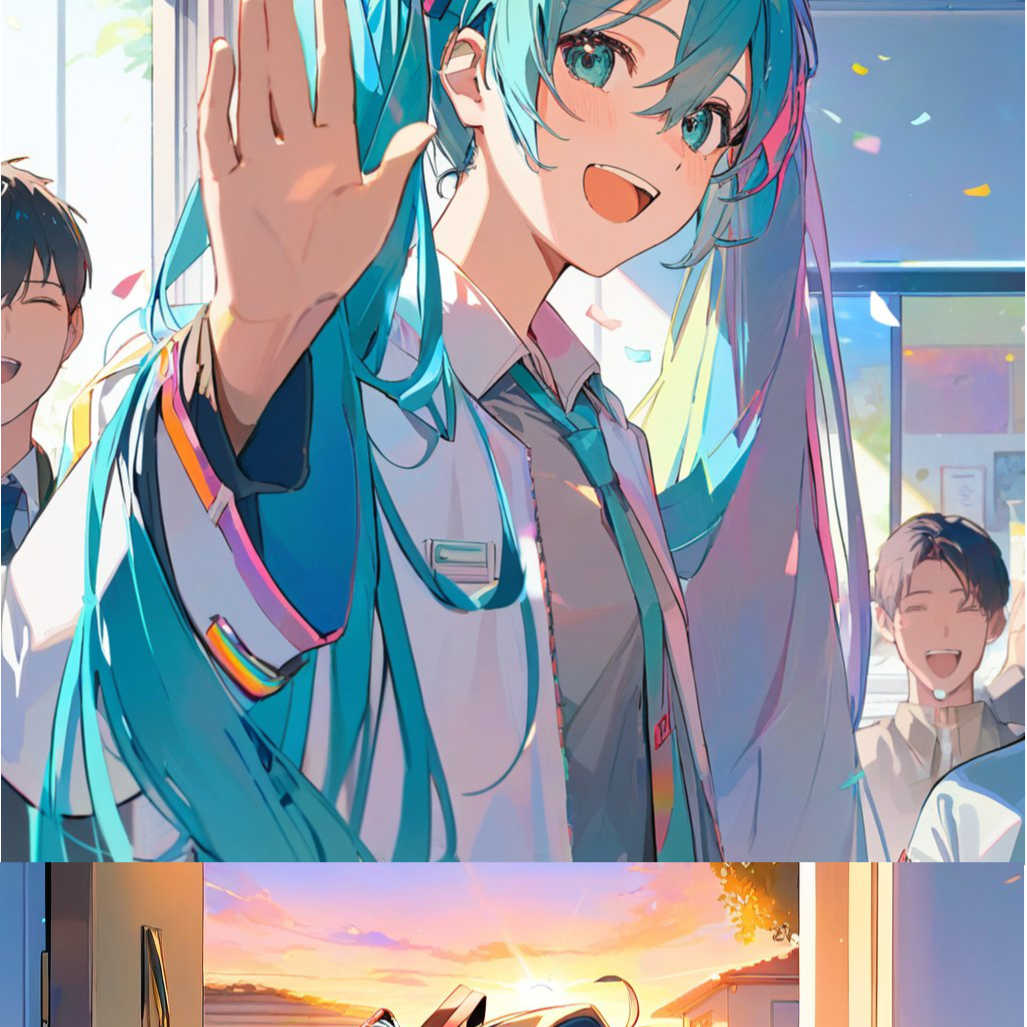 Miku's concert day