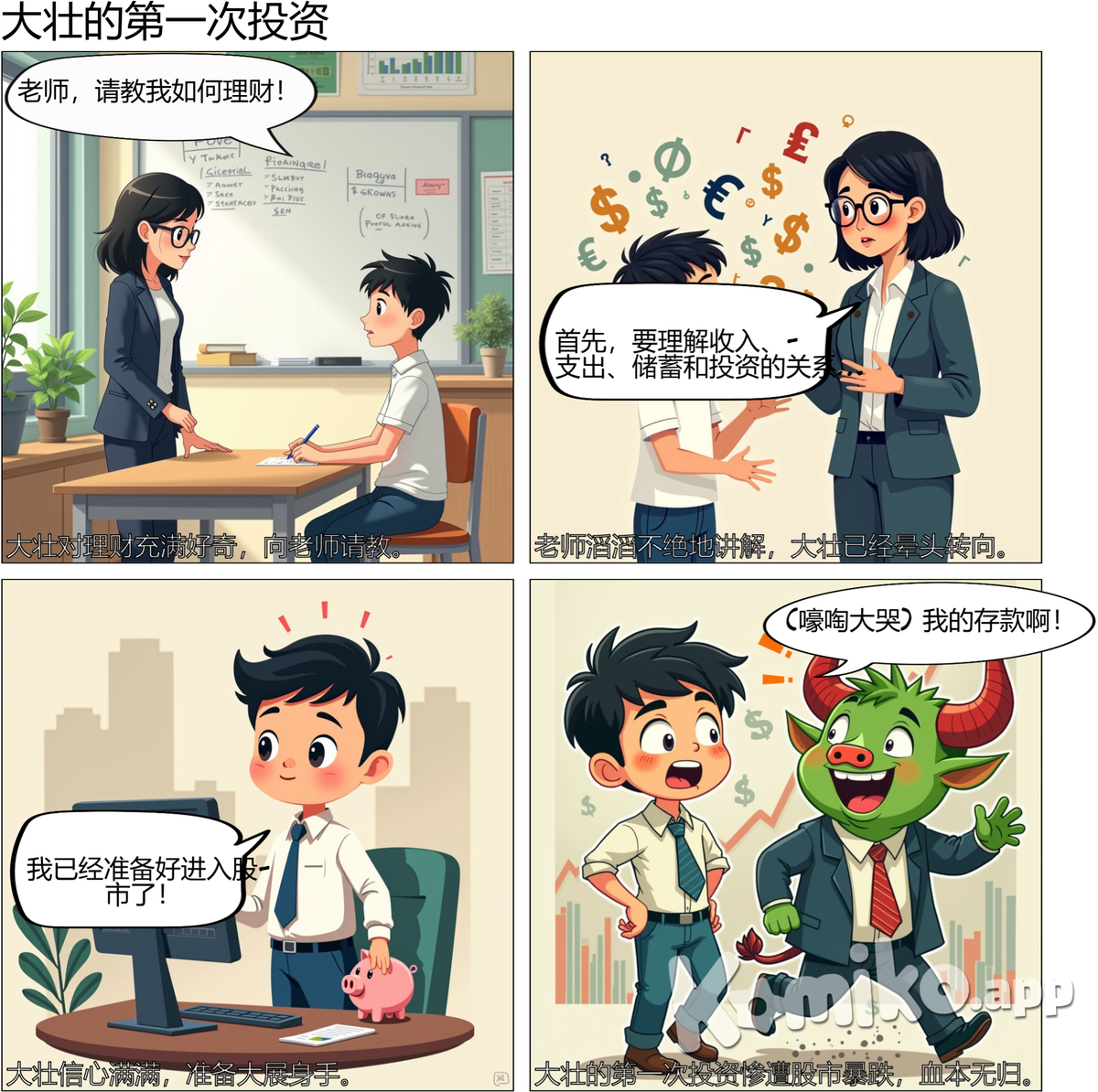 大壮第一次投资