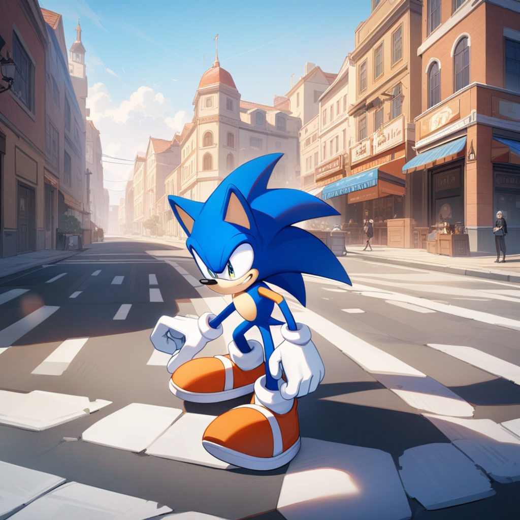 Sonic saves the city