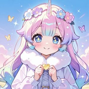 playful unicorn