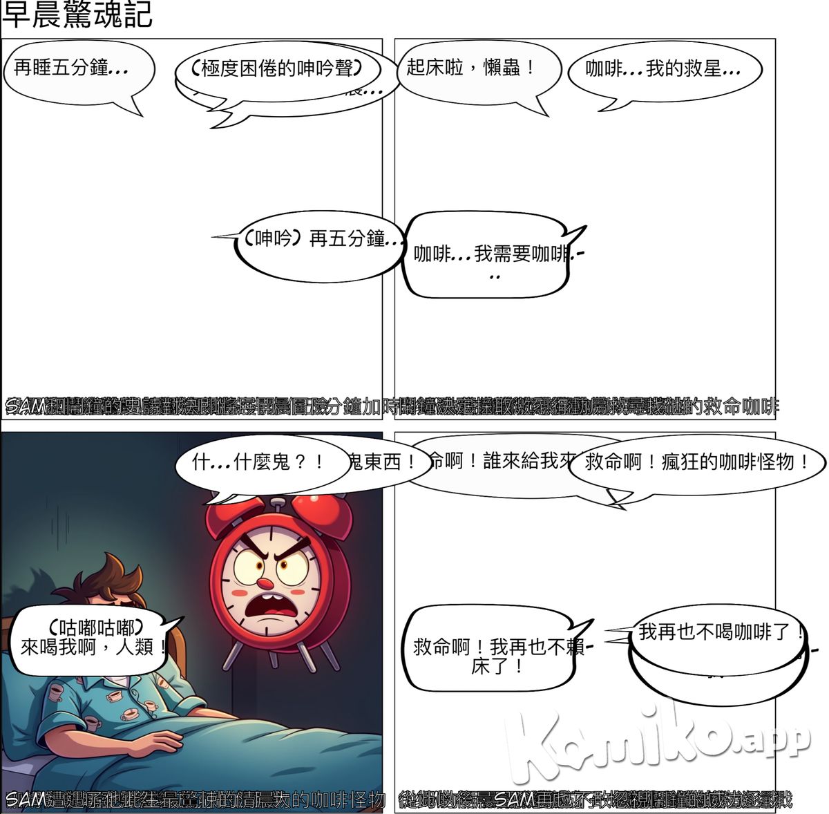 早晨的冒險