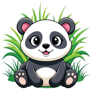 Cute panda