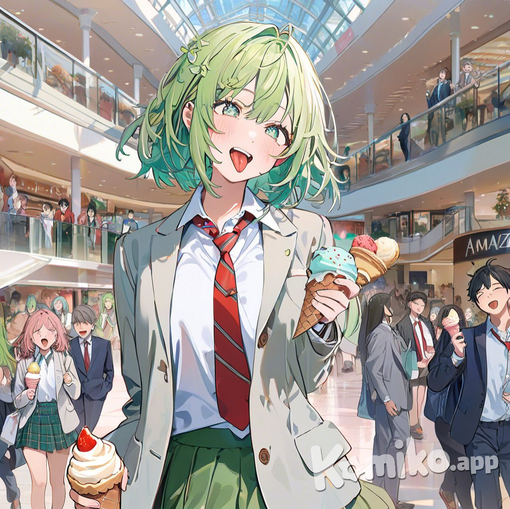 Hagakure Tooru,in shopping mall