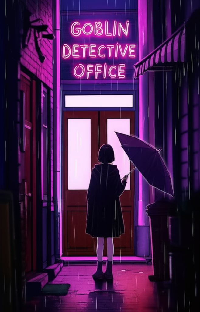 A girl standing in an alleyway