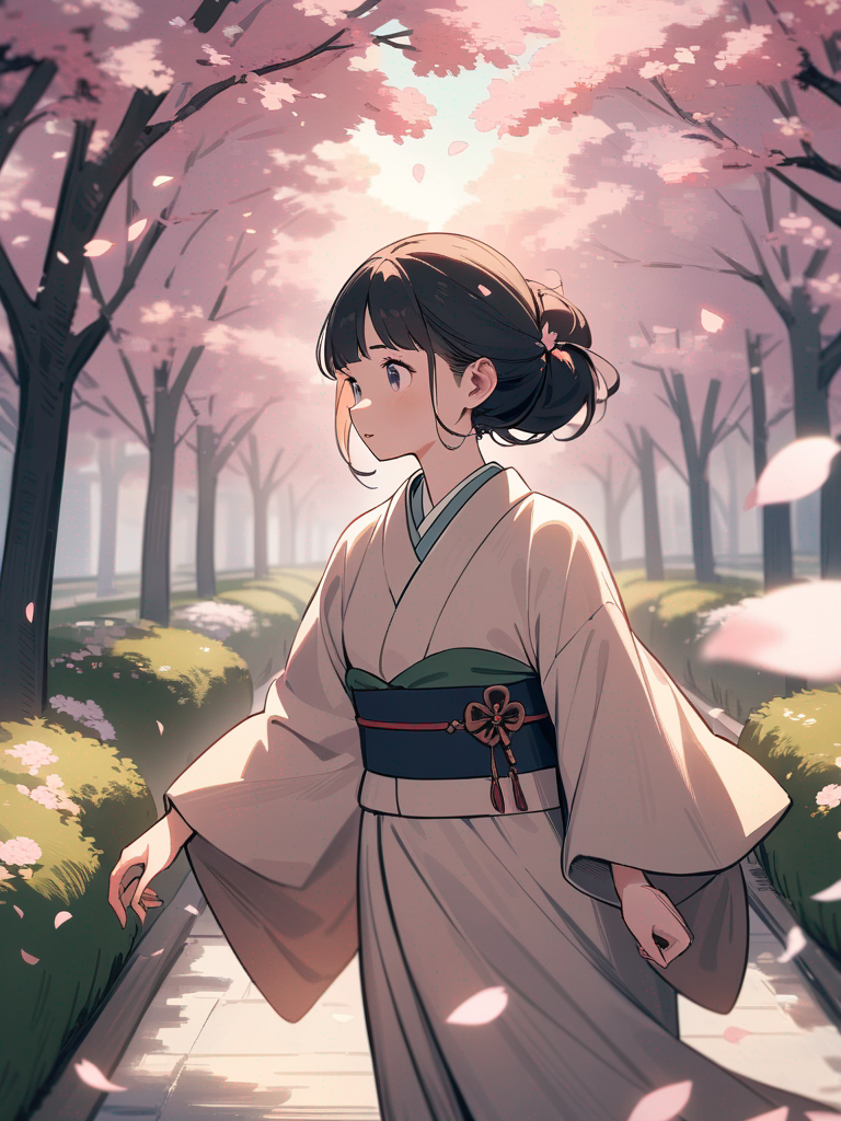 Spring Serenity 🌸 #JapaneseBeauty