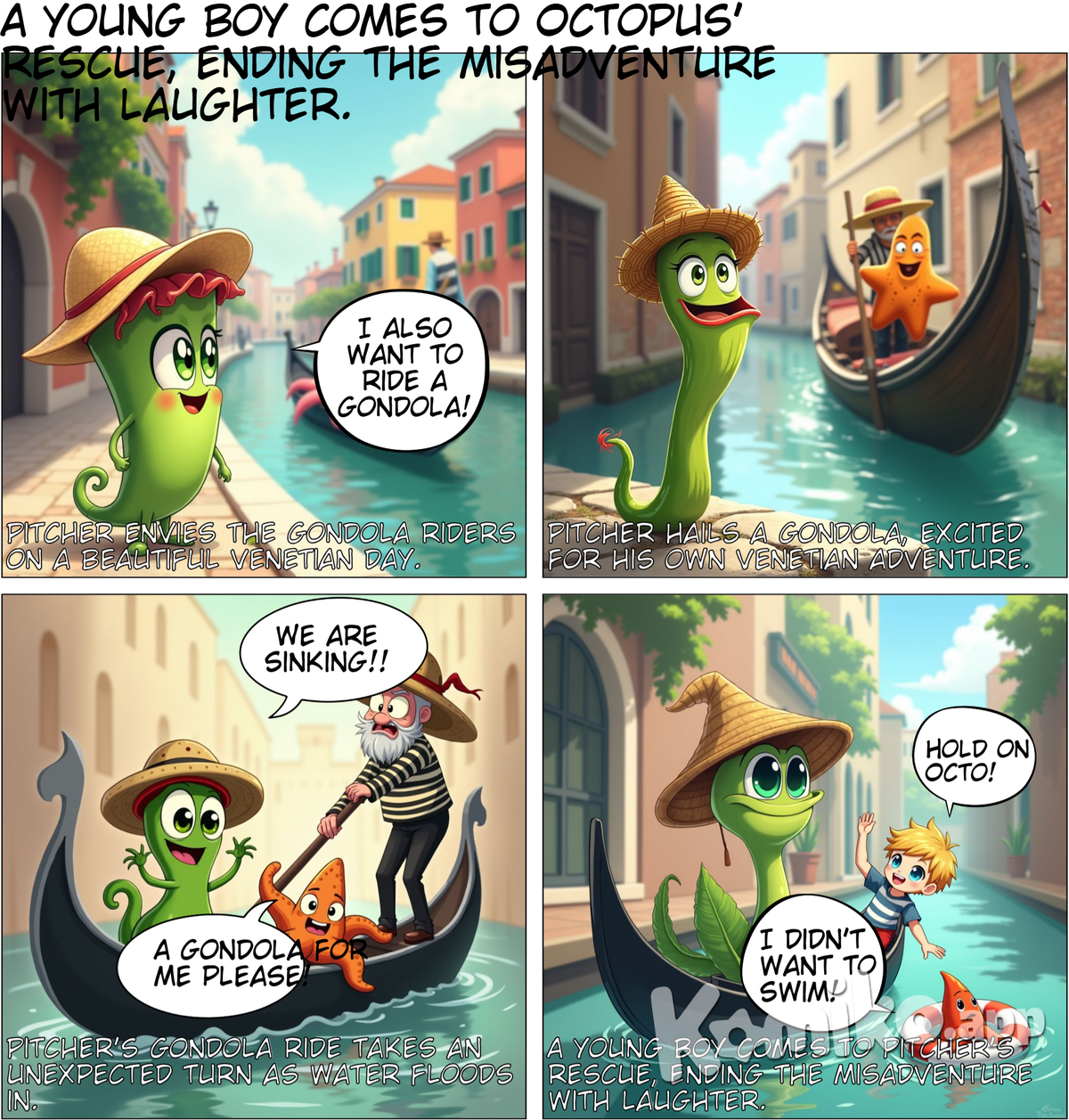 Pitcher's adventures