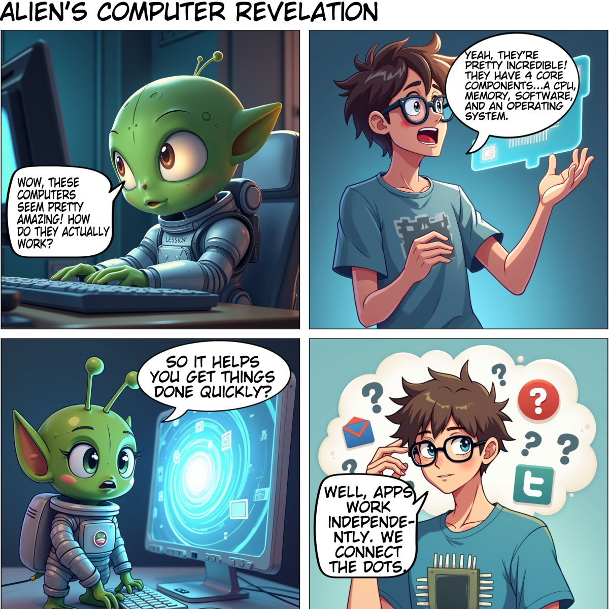 Alien computer revelation part 1