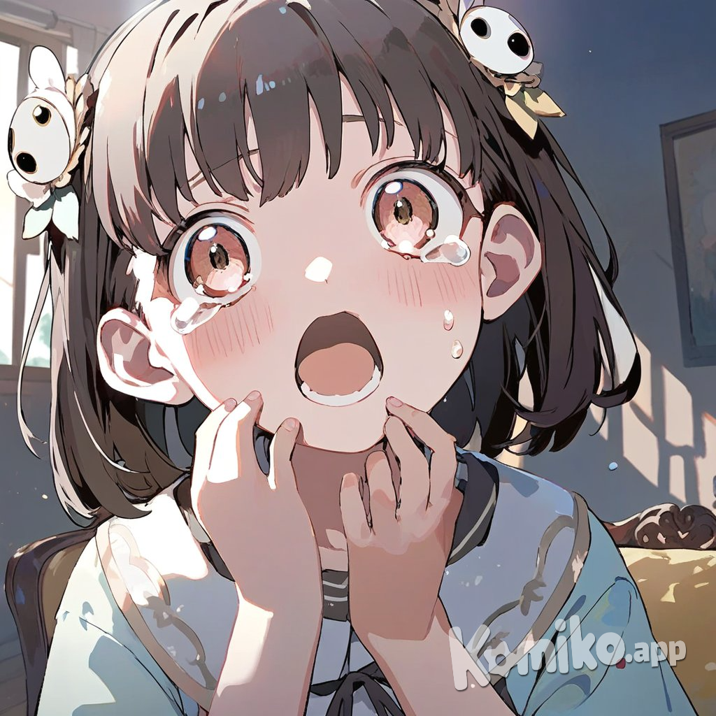 A crying child