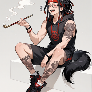 Laughing Lycaon