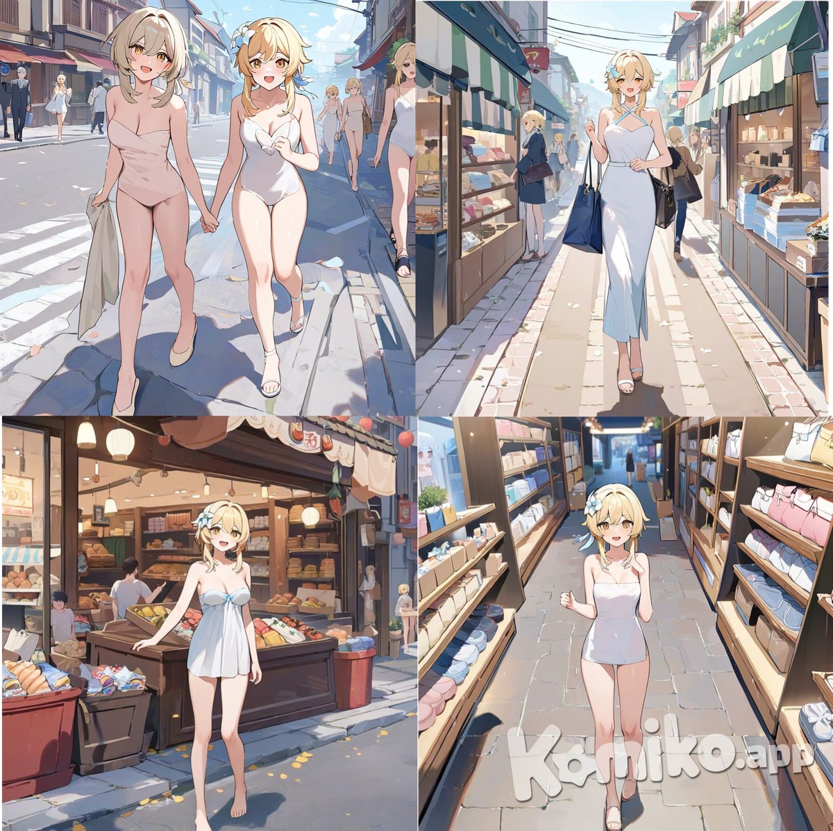 LUMINE Shopping on the Street