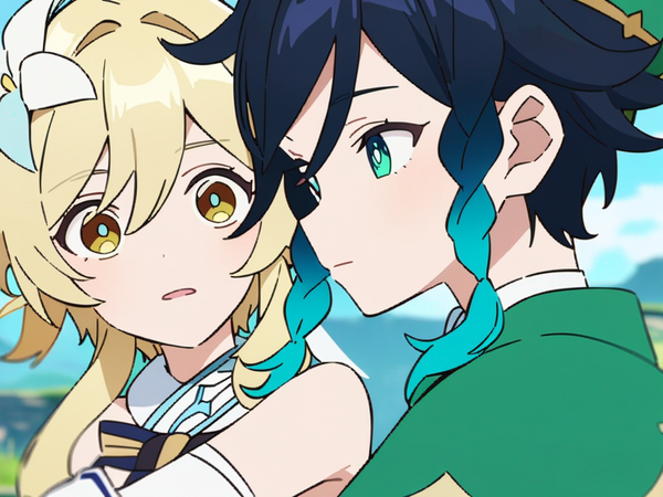 Venti x You (Anime style!)