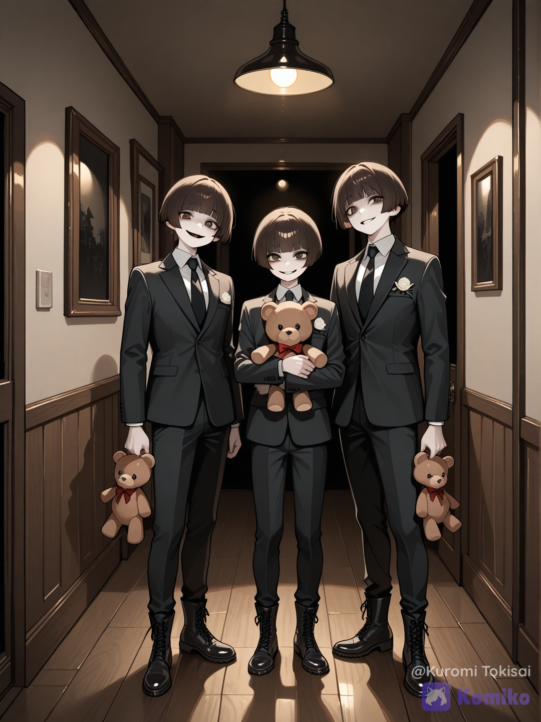 The creepy triplets