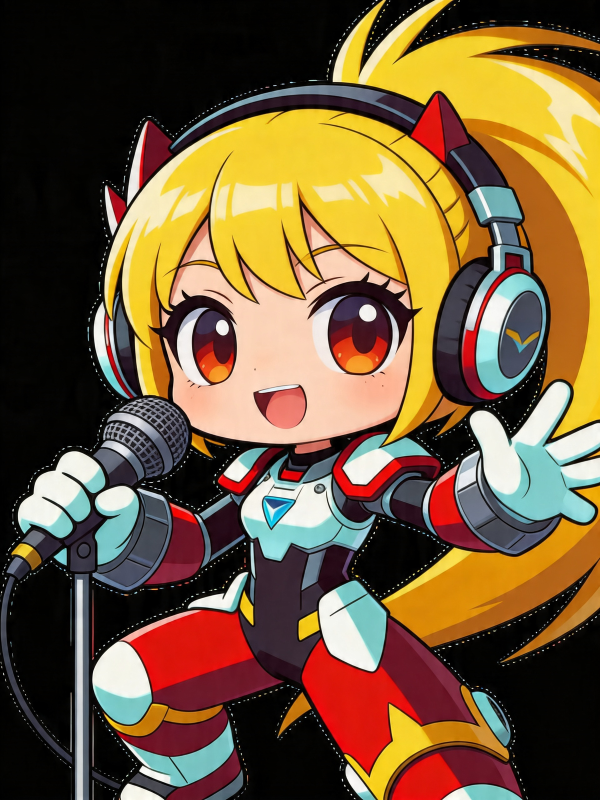 I try to use zero from megaman to create oc