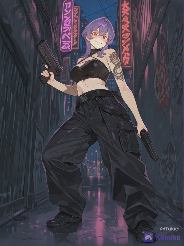 New OC: Silvia, the mafia assasin