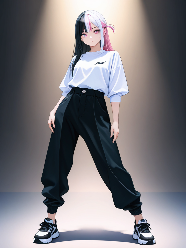 young female cosplayer