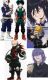 Shoto,Izuku,Bakugou,Aizawa,Yamada,Shinso.