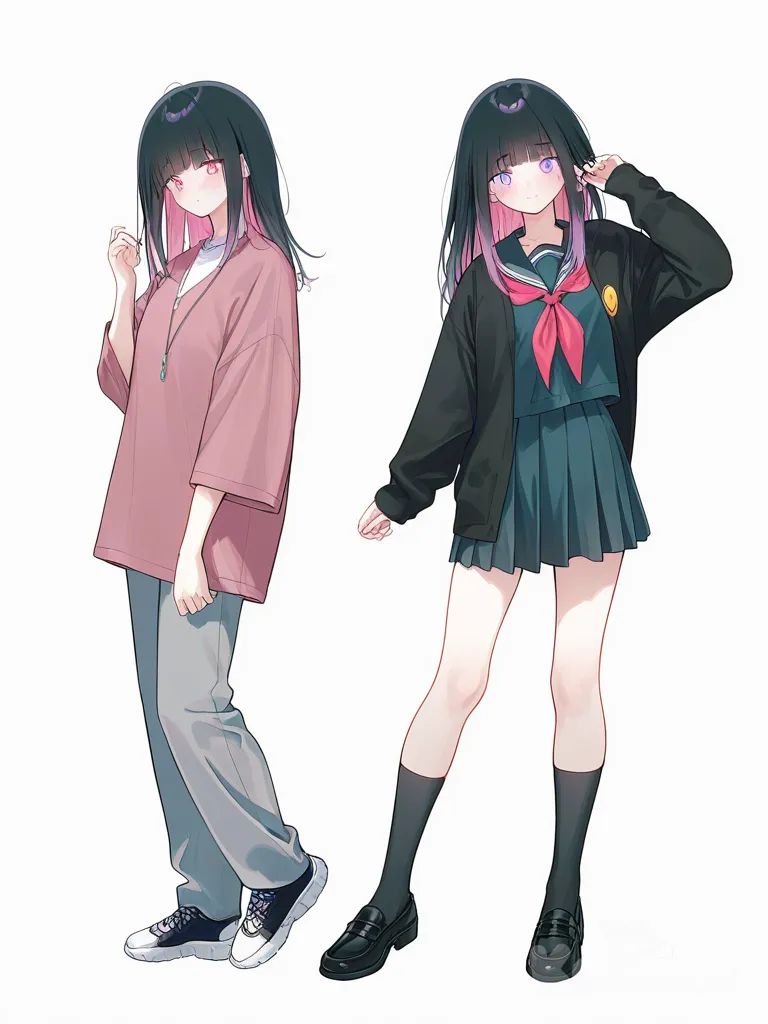 My OC Mila and neko