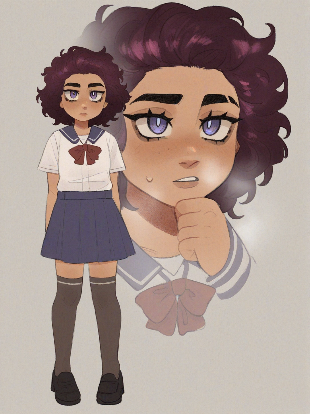 The story of a school girl