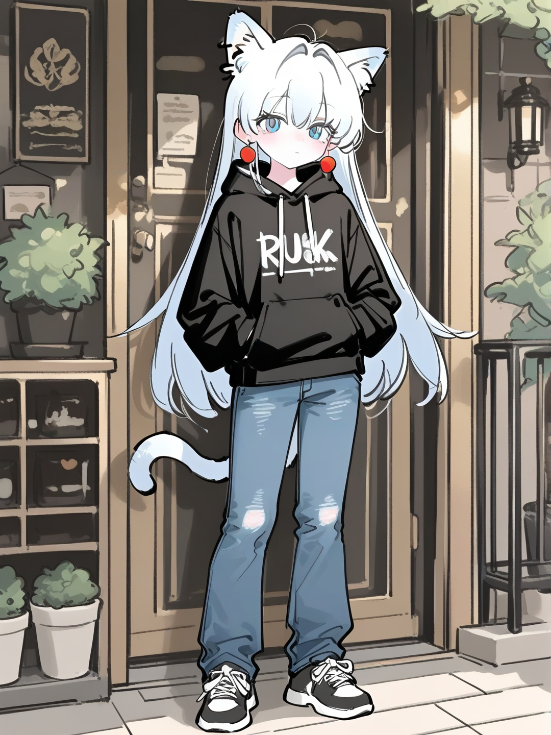 Tadaki, la chica gato