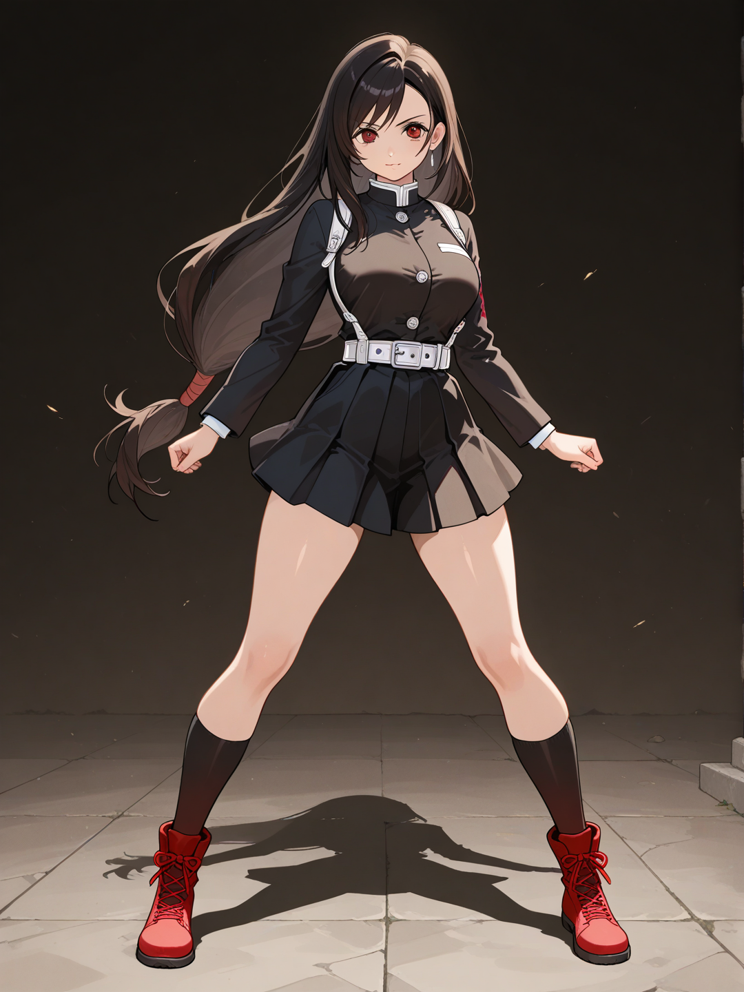 I saved the best girl for last! Here's Tifa Lockhart as a Demon Slayer 