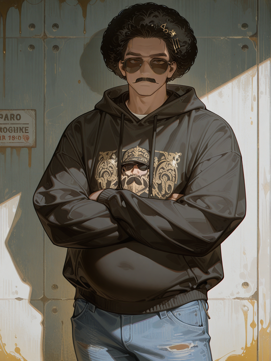 François: Irving's drummer bandmate