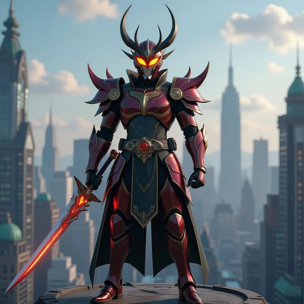 My New OC Warrior: Kurengoi AkaKuro