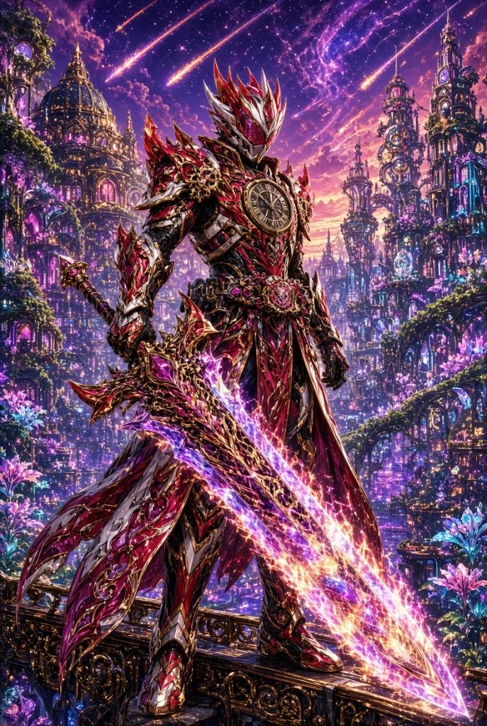 My New OC Warrior: Ser Valerius the Chronos Knight