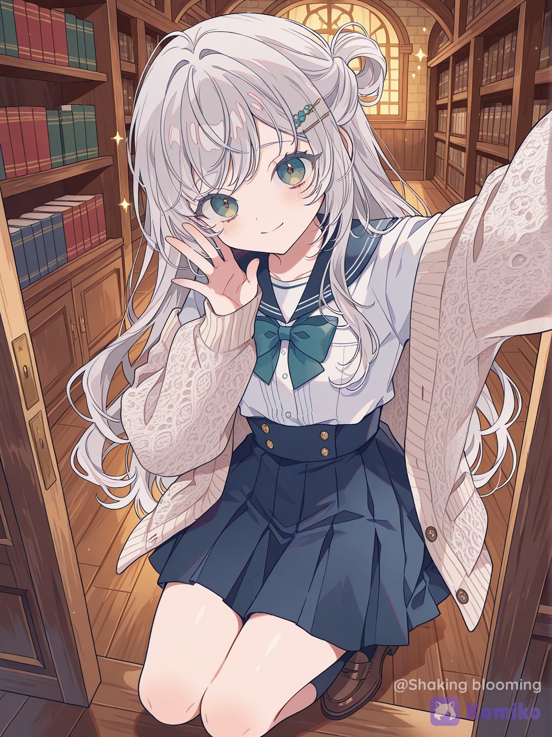Detective girl’s little assistant 