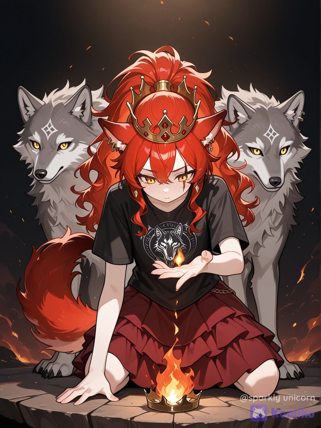The werewolf queen