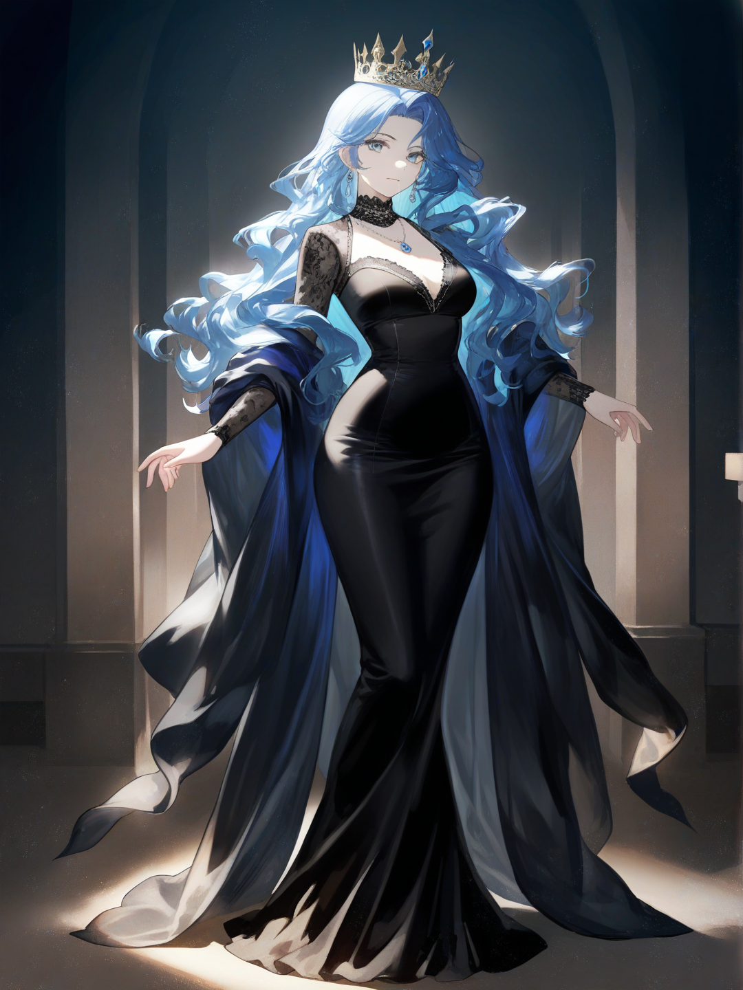 Ruling the multiverse as the most protected queen