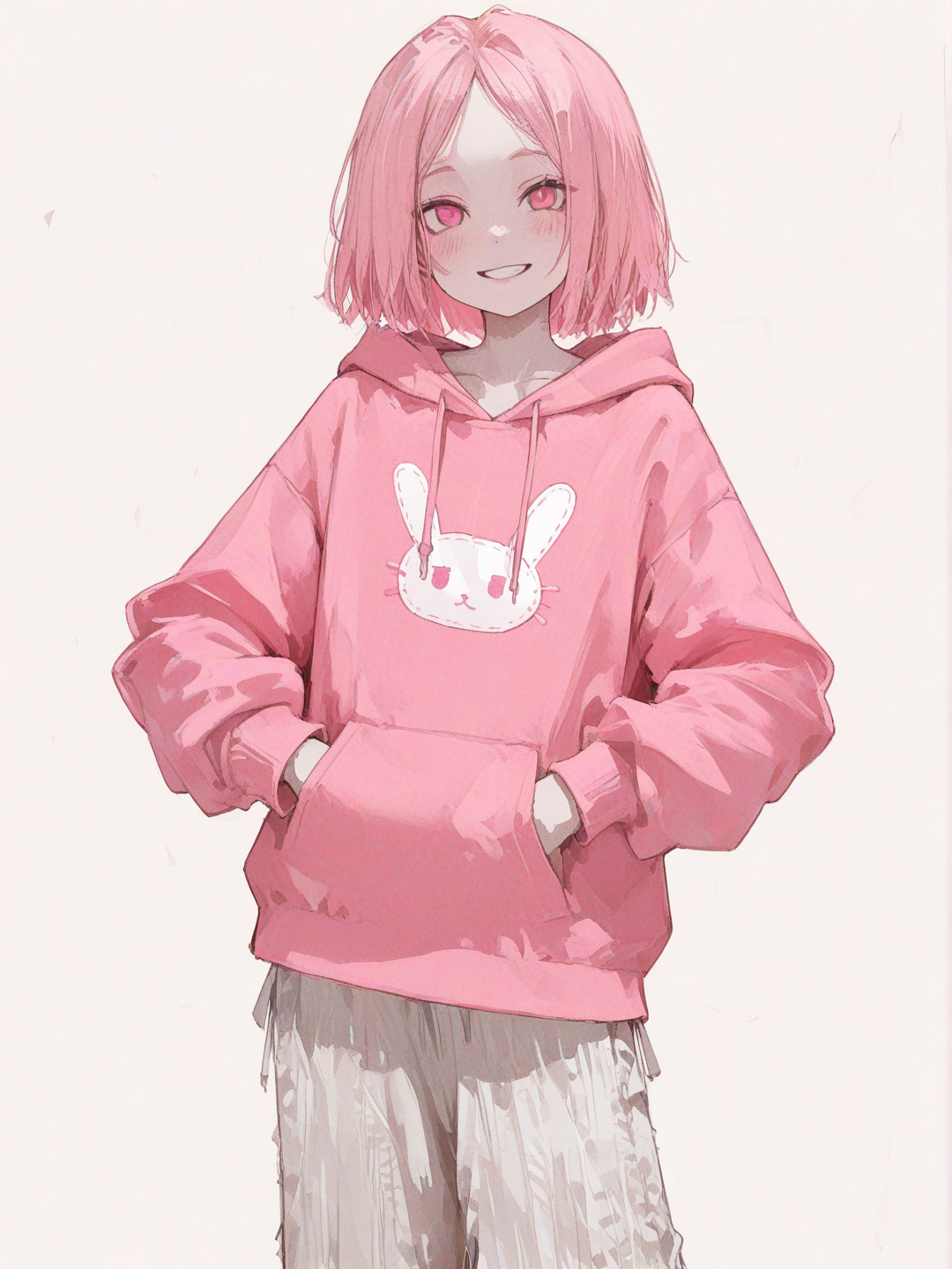 Playing around. She's cute tho! :3