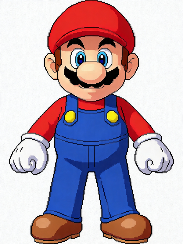 mario returns from vacation