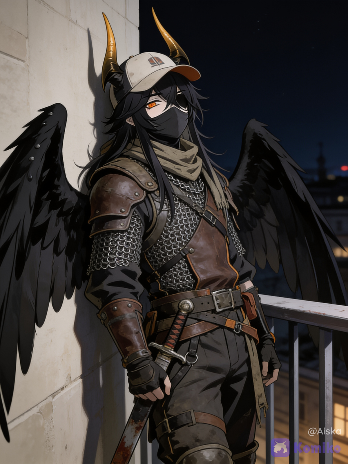 Stoic Demon Guardian