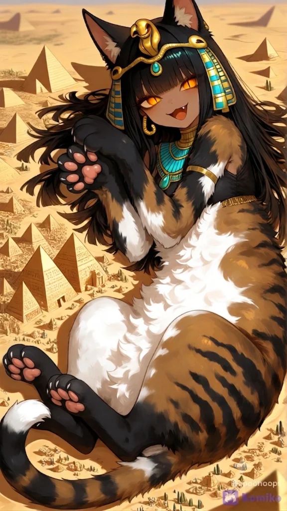 On that day, humanity remembered... the terror of being dominated by those sphinxes...