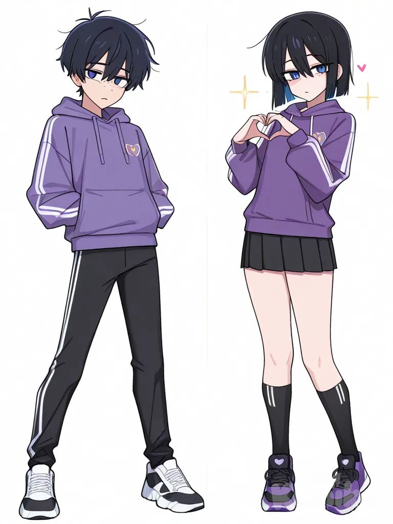 My OC Nova and Liam Kotaki